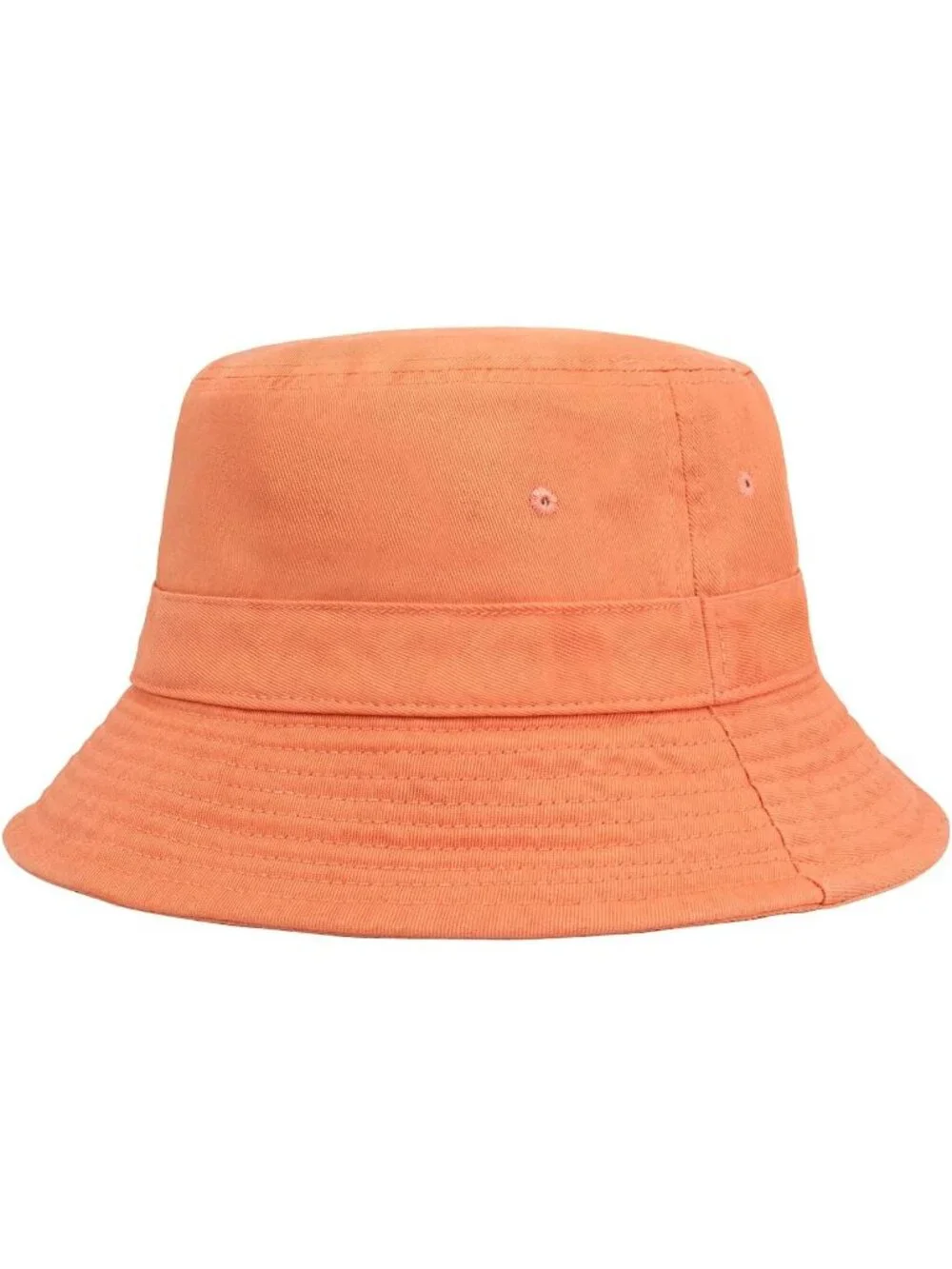 Unisex Peach Cotton Summer Sun Boonie Style Beach Golf Fishing Bucket Hat
